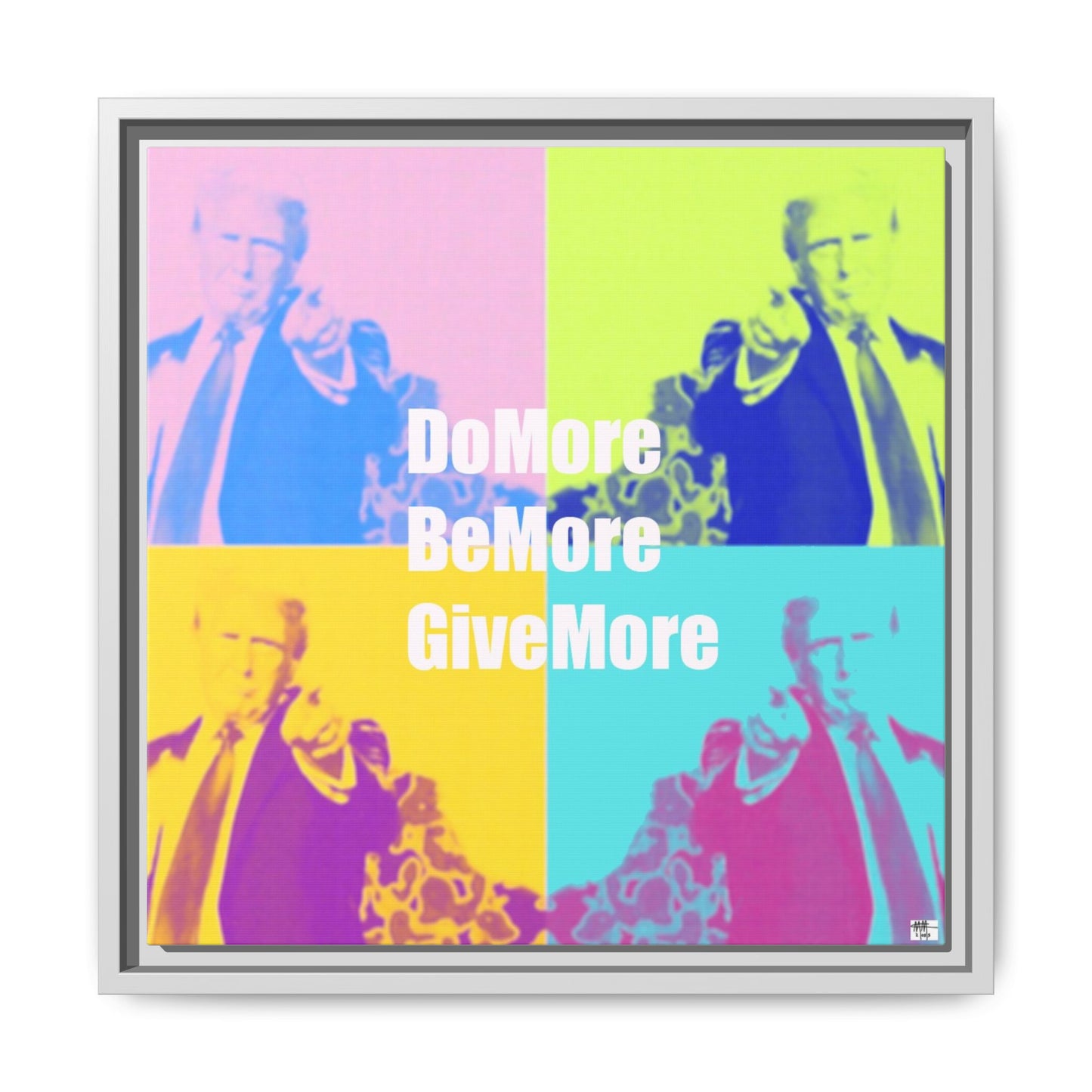 Trump 'Do More, Be More. Give More'  - Framed Canvas