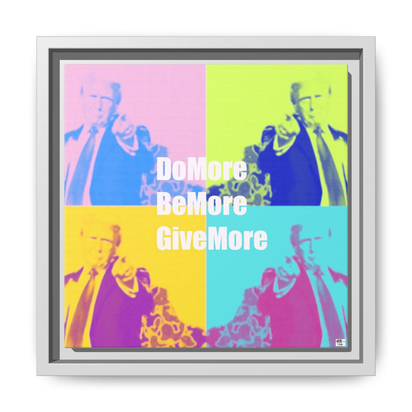 Trump 'Do More, Be More. Give More'  - Framed Canvas